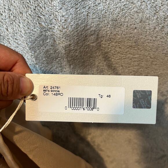 D. Exterior Y2K Midi Skirt Champagne Romantic Balletcore Fairy Grunge MD New - Picture 7 of 7